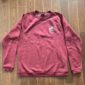 Men's Burgundy Alphalete Sweater